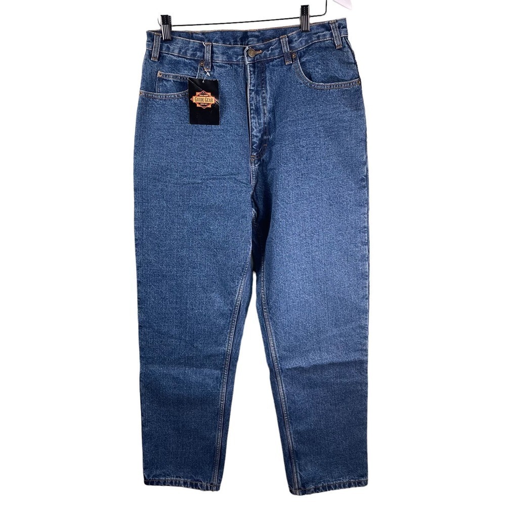 Guide Gear Women's Blue Medium Wash Flannel Lined Casual Denim Jeans NWT Size 16